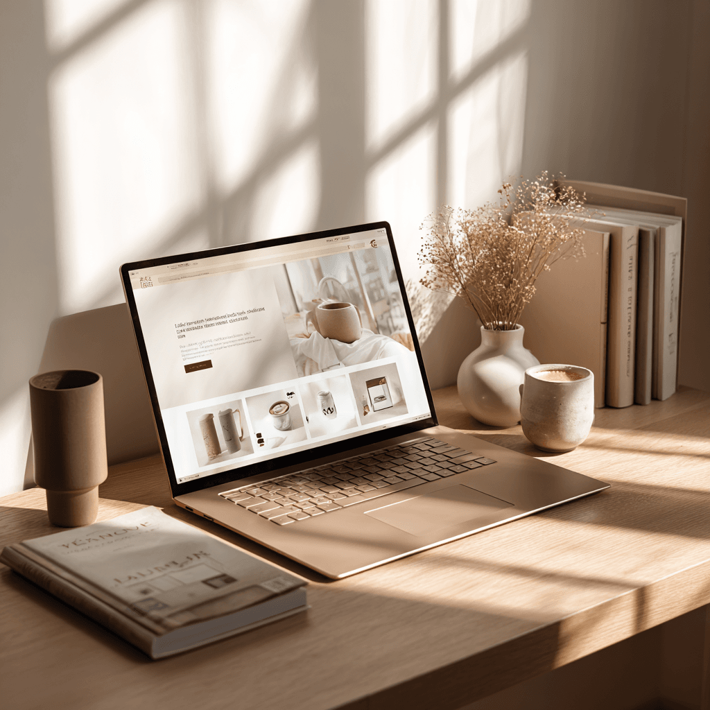 Exemple de boutique en ligne haut de gamme